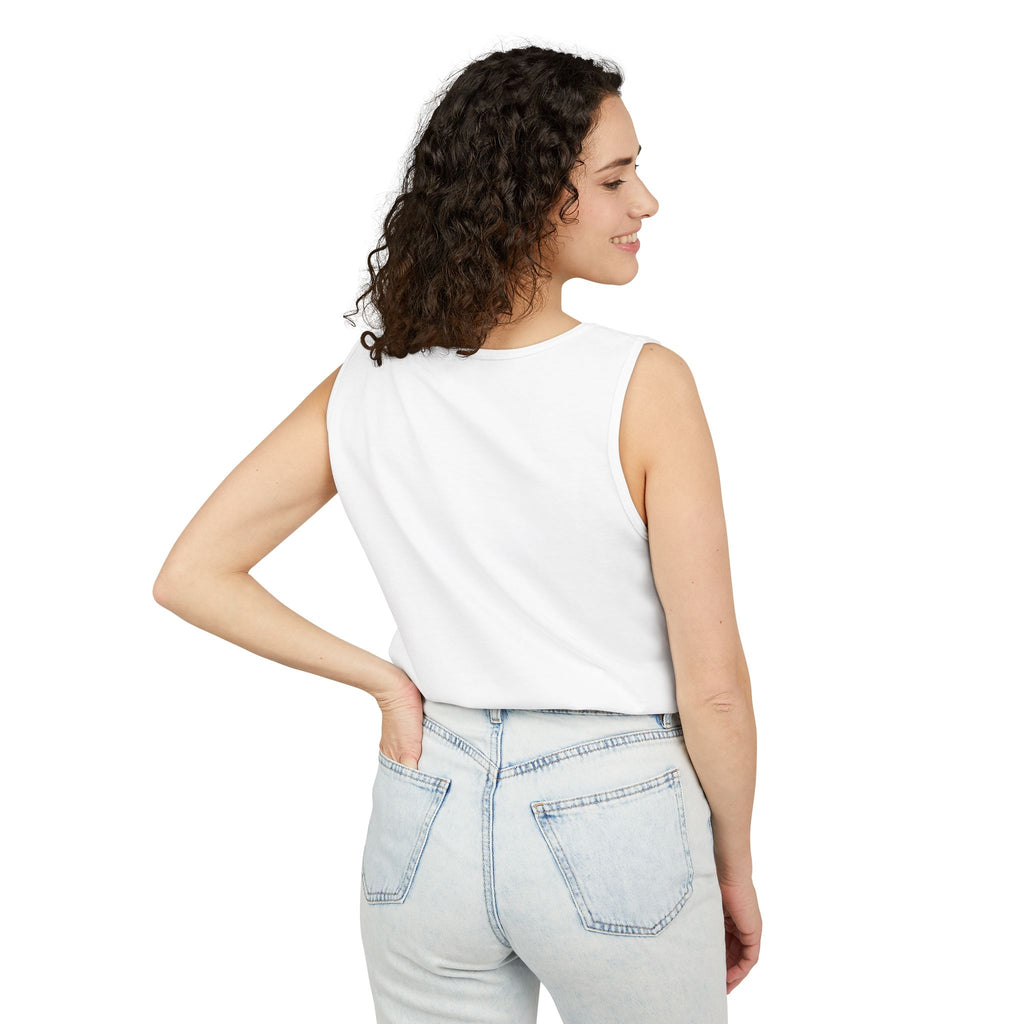 Frame Mogged Tank Top — Gym Silhouette Workout Tank