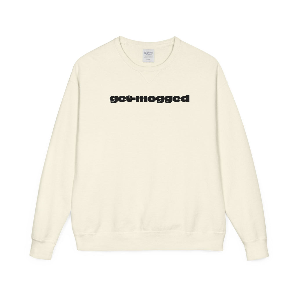 Mogged Crewneck Sweatshirt — Graphic Portrait Pullover