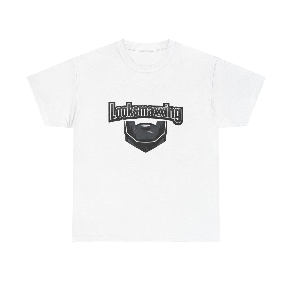 Looksmaxxing Beard Logo T-Shirt