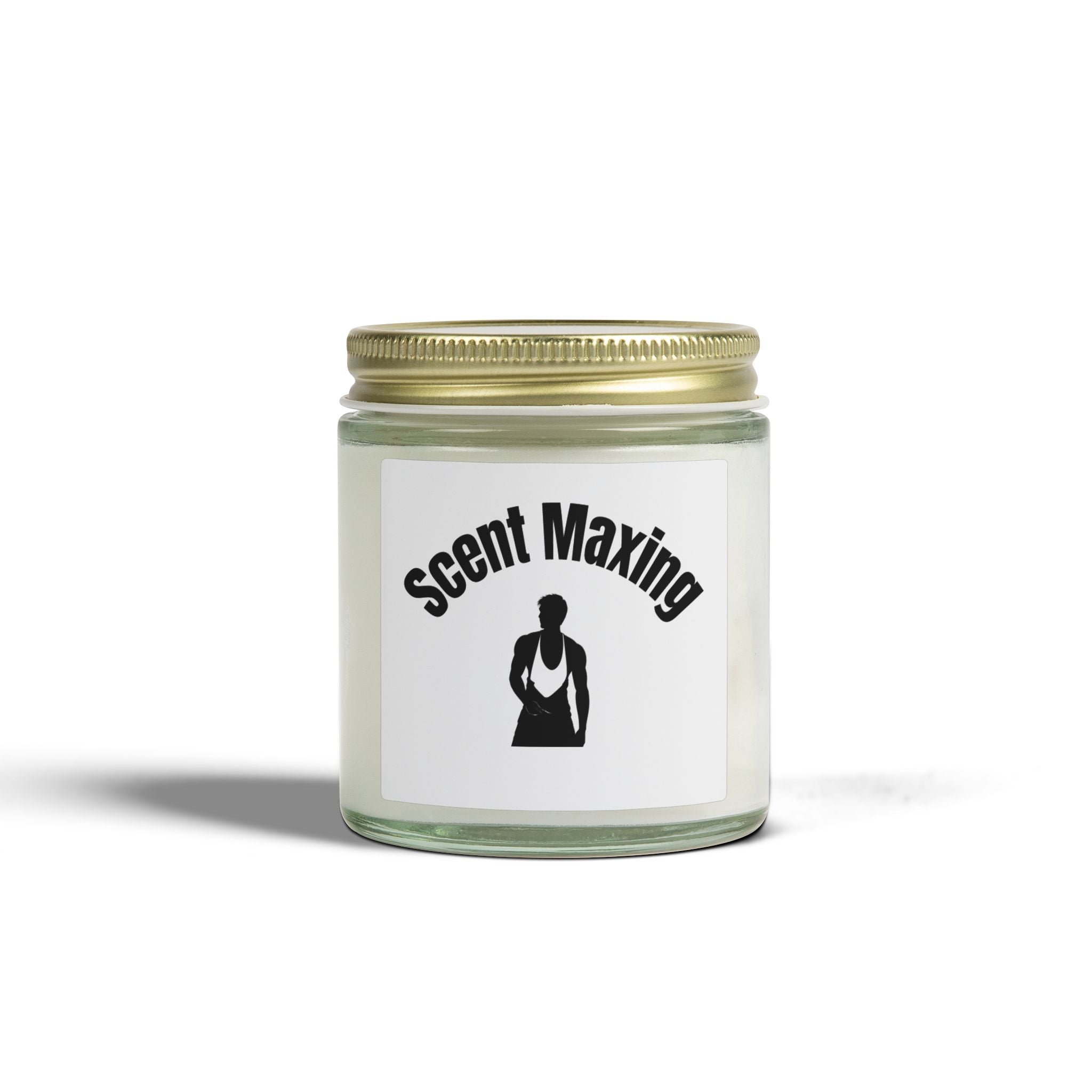 Scented Candle — Coconut Apricot Wax "Scent Maxing" (4oz)