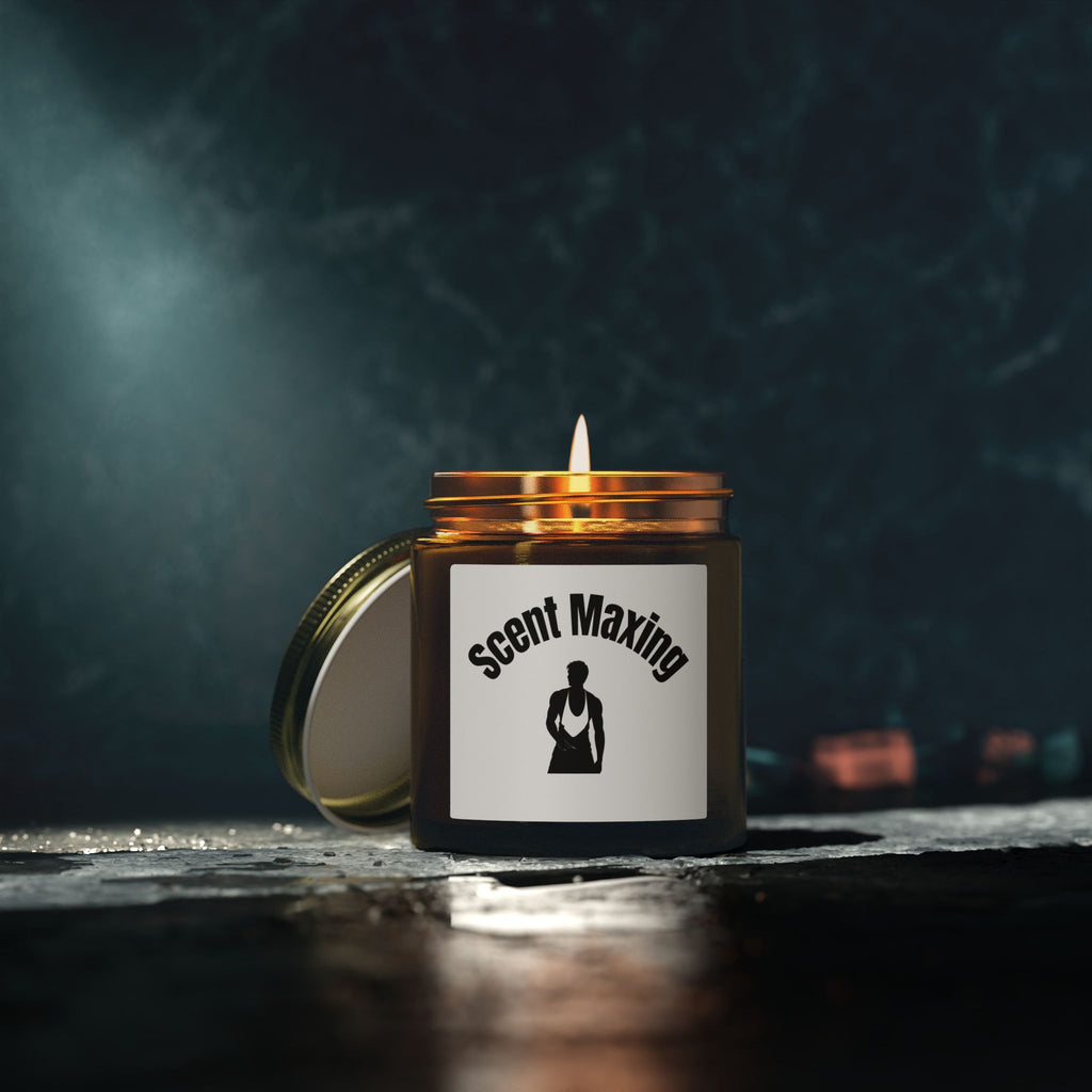 Scented Candle — Coconut Apricot Wax "Scent Maxing" (4oz)