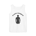 Frame Mogged Tank Top — Gym Silhouette Workout Tank