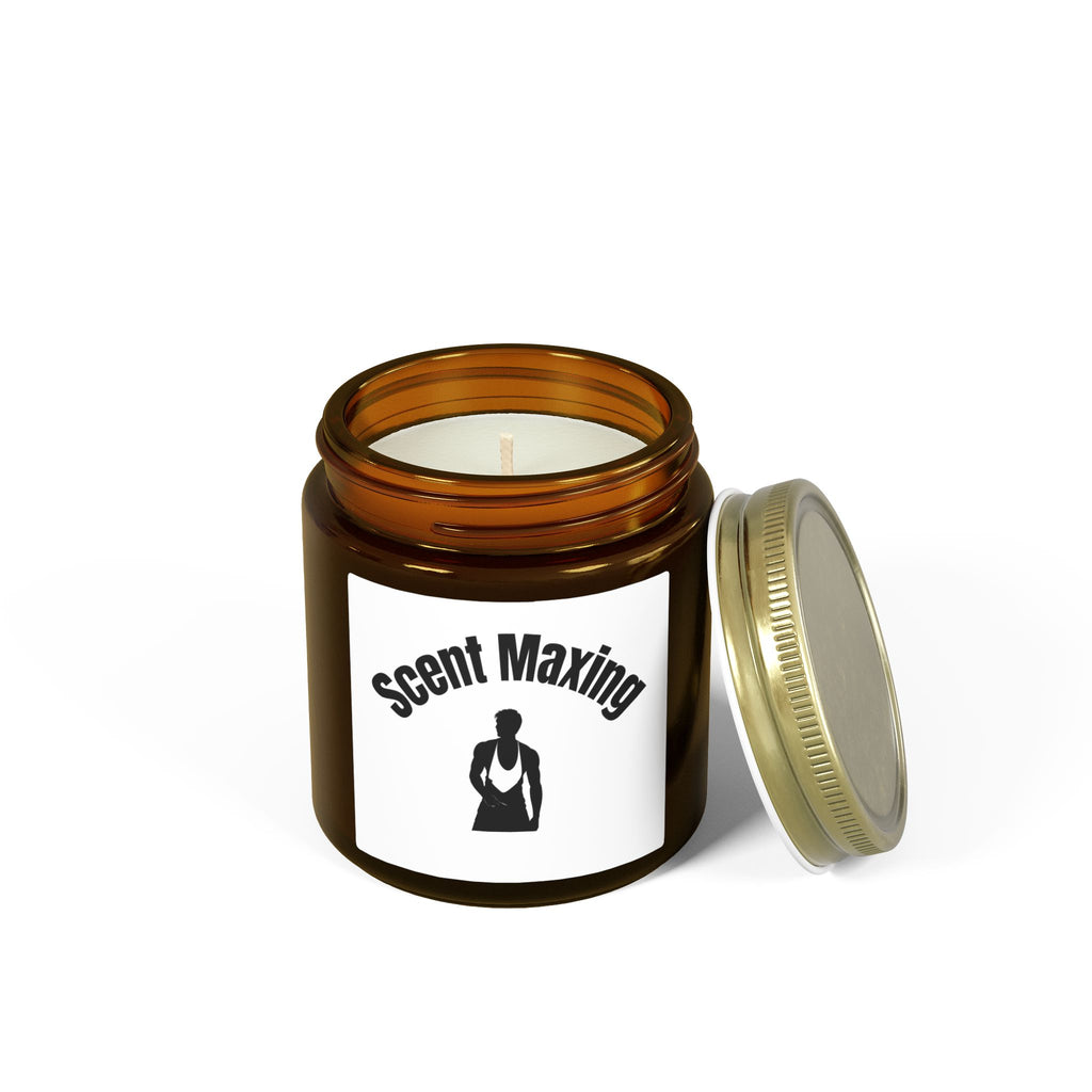 Scented Candle — Coconut Apricot Wax "Scent Maxing" (4oz)