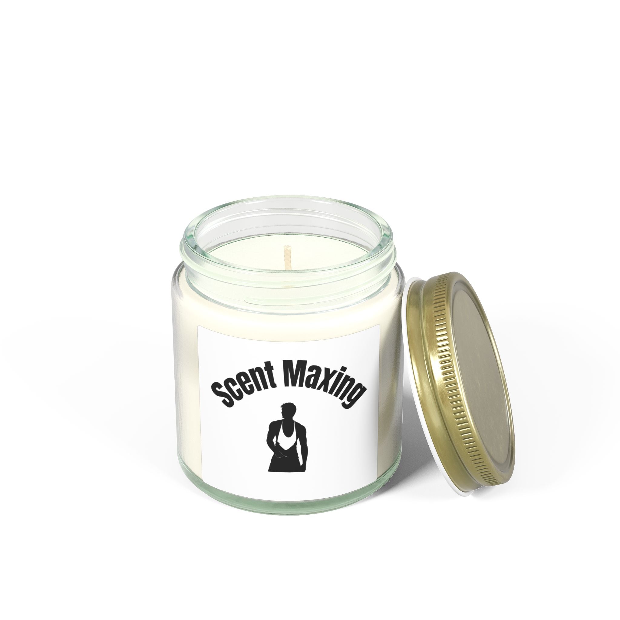Scented Candle — Coconut Apricot Wax "Scent Maxing" (4oz)