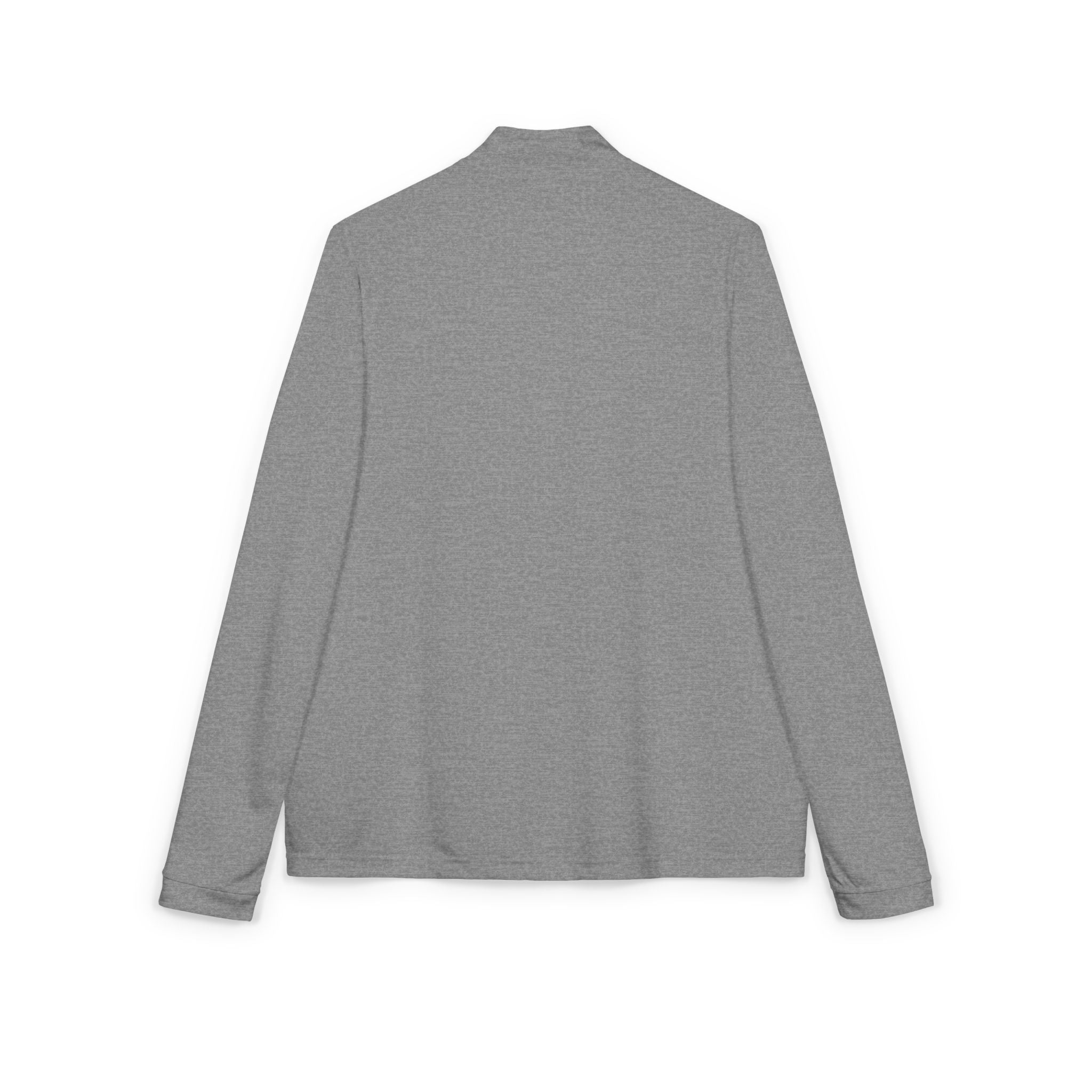 Embroidered Quarter-Zip Pullover — Minimalist Athlete Logo