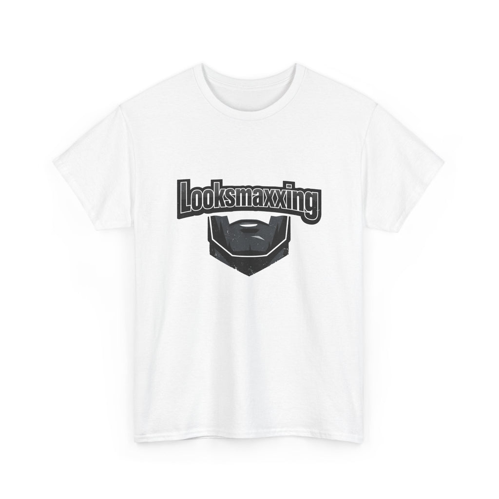 Looksmaxxing Beard Logo T-Shirt